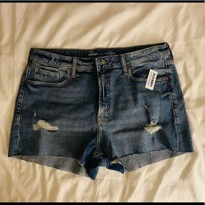 Cutoff Jean Shorts High Rise O.G. Straight Sz 14